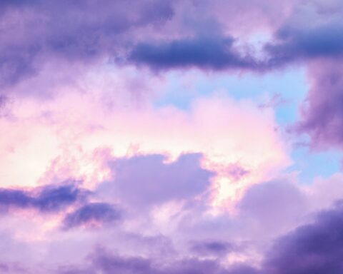 purple sky