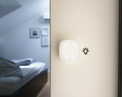 wall button smart home automation